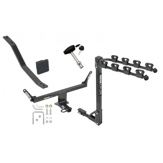 Custom Fit Trailer Hitch4 Bike Carrier Security Lock Pin Rubber Hitch Plug Cover Installation Hardware Installation Instructions 24924 1393100G 580407 2211 Draw-Tite Trailer Tow Hitch 4 Bike Rack 13-20 Cadillac ATS Except ATS-V tilt away adult or child Trailer Tow Hitch w/ 4 Bike Rack For 13-20 Cadillac ATS Except ATS-V tilt away adult or child arms fold down carrier w/ Lock and Cover