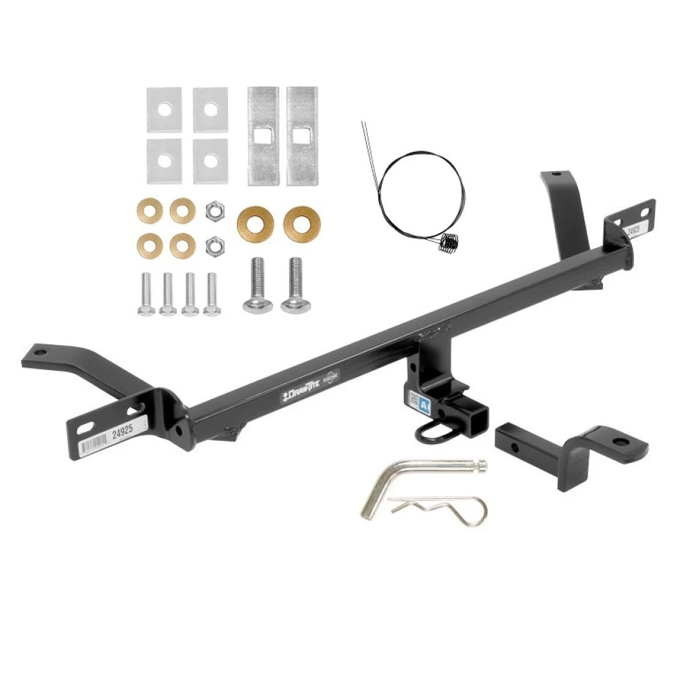Trailer Tow Hitch For 15-21 VW Golf 16-17 GTI Receiver w/ Draw Bar Kit