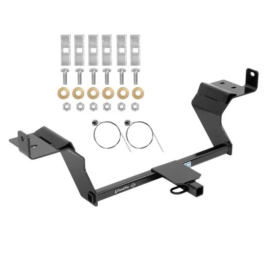 Trailer Tow Hitch For 15-23 Ford Mustang 1-1/4" Towing Receiver Class 1