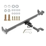 Trailer Tow Hitch For 15-19 Toyota Yaris Hatchback Except SE 20-22 Sedan VW Arteon Receiver w/ Draw Bar Kit