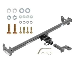 Trailer Tow Hitch For 15-19 Toyota Yaris Hatchback Except SE 20-22 Sedan VW Arteon Receiver w/ Draw Bar Kit