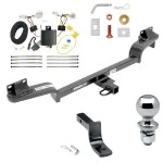 Custom Fit Trailer Hitch Draw-Bar w/ Pin/Clip Wiring Harness (Plug & Play) 2"Chrome Ball Installation Hardware Installation Instructions 249330 118718 63820 Draw-Tite Trailer Tow Hitch 16-21 Mazda CX-3 Complete Package Wiring Draw Bar and 2" Trailer Tow Hitch For 16-21 Mazda CX-3 Complete Package w/ Wiring Draw Bar and 2" Ball