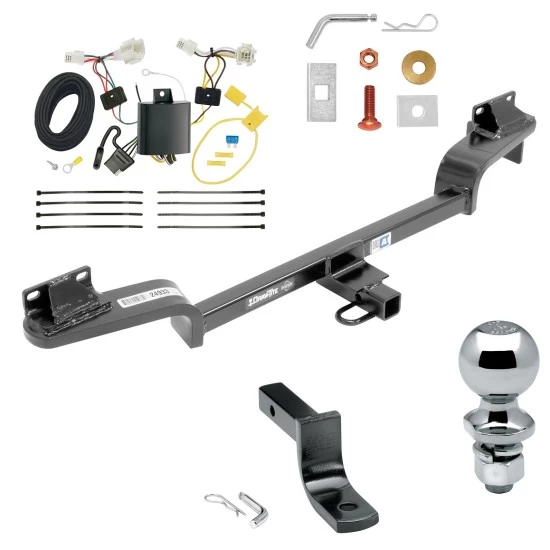Custom Fit Trailer Hitch Draw-Bar w/ Pin/Clip Wiring Harness (Plug & Play) 2"Chrome Ball Installation Hardware Installation Instructions 249330 118718 63820 Draw-Tite Trailer Tow Hitch 16-21 Mazda CX-3 Complete Package Wiring Draw Bar and 2" Trailer Tow Hitch For 16-21 Mazda CX-3 Complete Package w/ Wiring Draw Bar and 2" Ball