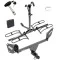 Trailer Tow Hitch For 16-24 Chevy Camaro Platform Style 2 Bike Rack w/ Hitch Lock and Cover