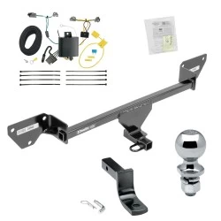 Trailer Tow Hitch For 16-19 Chevy Cruze (New Body Style, Sedan ONLY) Complete Package w/ Wiring Draw Bar and 2" Ball