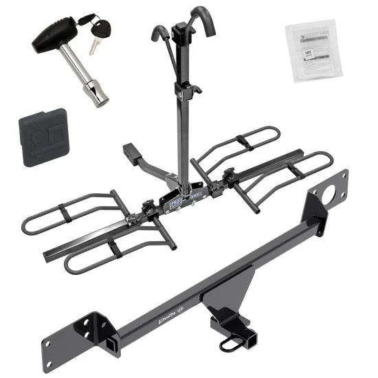 Custom Fit Trailer Hitch2 Bike Carrier Rail Rack Security Lock Pin Rubber Hitch Plug Cover Installation Hardware Installation Instructions 24953 63134 580407 2211 Draw-Tite Trailer Tow Hitch 15-21 Mercedes-Benz C300 Sedan Except Sport Package Platform St Trailer Tow Hitch For 15-21 Mercedes-Benz C300 Sedan Except Sport Package Platform Style 2 Bike Rack w/ Hitch Lock and Cover