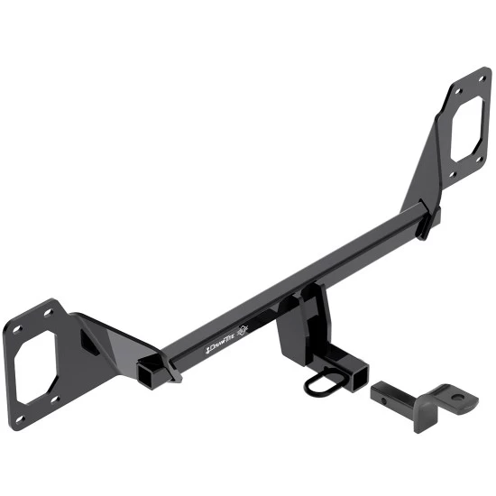 Trailer Tow Hitch For 16-21 Honda Civic Sedan - exc center exhaust Complete Package w/ Wiring Draw Bar and 2" Ball