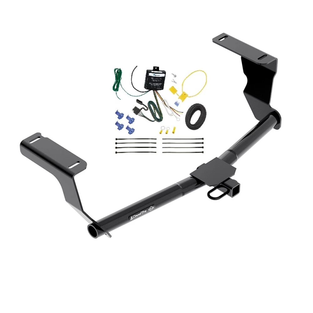 Trailer Hitch w/ Wiring Harness Kit For 08-11 Subaru Impreza 14-15 XV Crosstrek 1-1/4" Tow Receiver