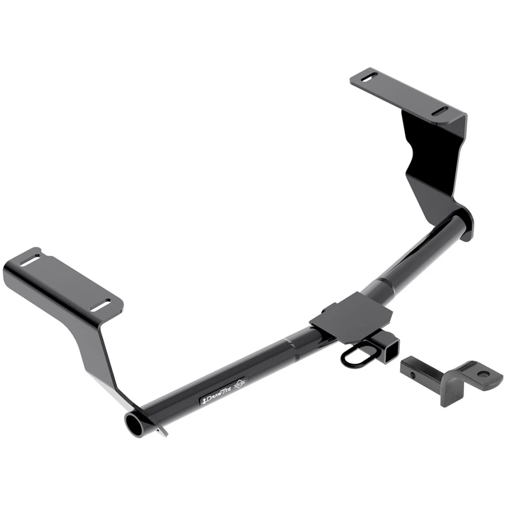 Trailer Tow Hitch For 17-24 Subaru Impreza Complete Package w/ Wiring Draw Bar and 1-7/8" Ball
