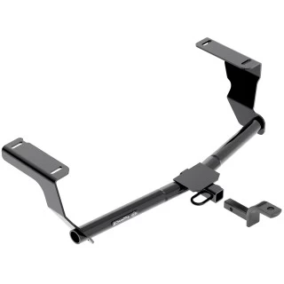 Trailer Tow Hitch For 08-11 Subaru Impreza 14-15 XV Crosstrek Deluxe Package Wiring 2" and 1-7/8" Ball and Lock