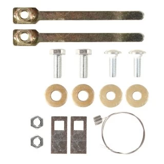 Trailer Tow Hitch For 11-19 Ford Fiesta Hatchback Complete Package w/ Wiring Draw Bar and 2" Ball
