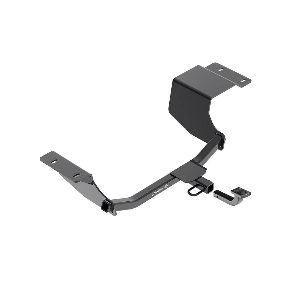 Trailer Tow Hitch For 14-19 Ford Fiesta 5 Dr. Hatchback Complete Package w/ Wiring Draw Bar and 2" Ball