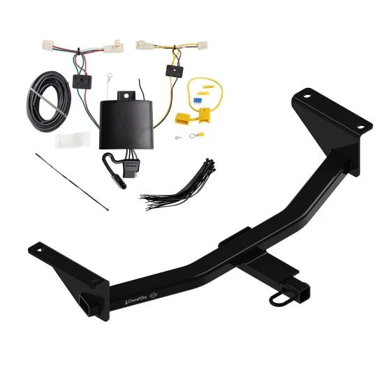 Trailer Tow Hitch w/ Wiring For 19-26 Mazda 3 Sedan 1-1/4" Towing Receiver Class 1