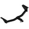 Trailer Tow Hitch w/ 4 Bike Rack For 19-26 Mazda 3 Sedan tilt away adult or child arms fold down carrier w/ Lock and Cover