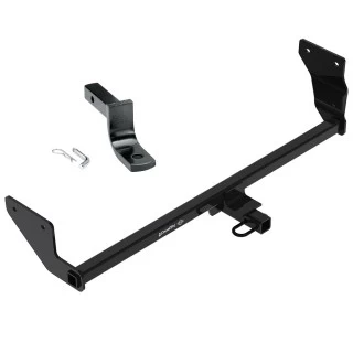 Trailer Tow Hitch For 19-23 KIA Forte Sedan Exc Models w/o Frame Weldnuts 1-1/4" Receiver w/ Draw Bar Kit
