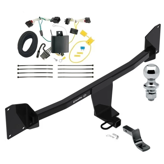 Custom Fit Trailer Hitch Draw-Bar w/ Pin/Clip Wiring Harness (Plug & Play) 1-7/8"Chrome Ball Installation Hardware Installation Instructions 77994 3593 118721 63810 Draw-Tite Trailer Tow Hitch 20-22 Volkswagen Passat without LED Taillights Compl Reese Trailer Tow Hitch For 20-22 Volkswagen Passat without LED Taillights Complete Package w/ Wiring Draw Bar and 1-7/8" Ball