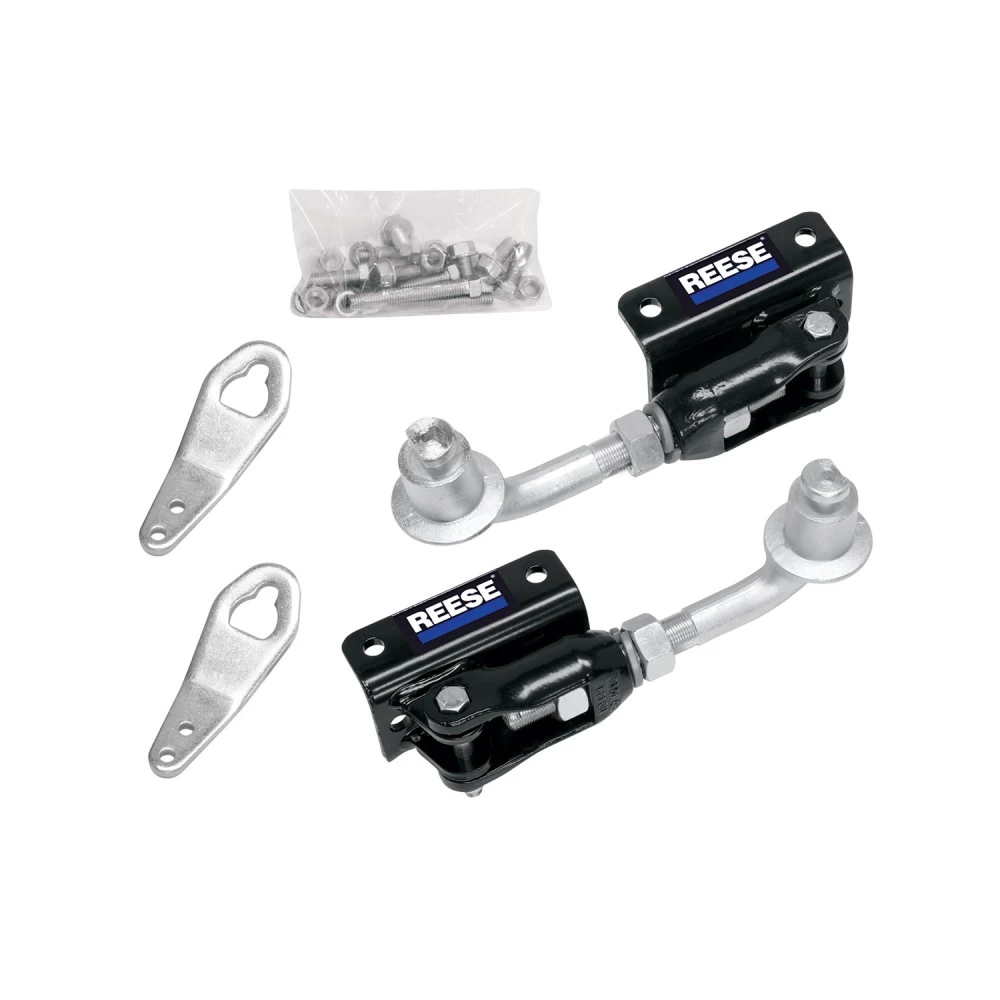 26002 Reese Dual Cam HP Weight Distribution Trailer Hitch Sway Control Active Reese Dual Cam Sway Control for Weight Distribution Hitch Steel Spring Bars Round or Trunnion High Performance