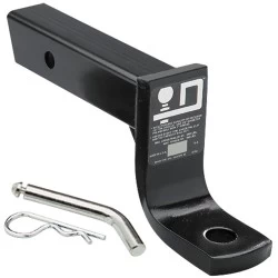 Ball Mount Draw-Bar Kit 7500 lbs 9" Long 2-3/4" Rise 4" Drop Fits 2" x 2" Trailer Hitch Receiver