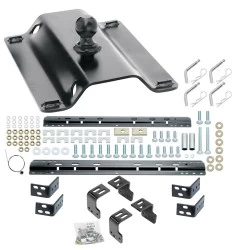 Reese 25K Gooseneck Trailer Hitch w/ Rails For 2004-2014 Ford F150 (Excludes 2004 Heritage) Base Rail Kit Brackets and Hardware Heavy Duty