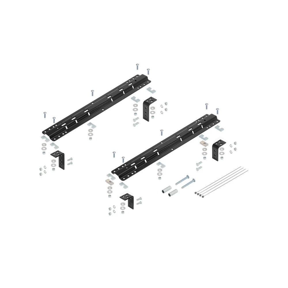 Reese 25K Gooseneck Trailer Hitch w/ Rails For 2013-2024 RAM 3500  Base Rail Kit Brackets and Hardware Heavy Duty