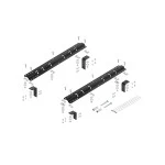 Reese 25K Gooseneck Trailer Hitch w/ Rails For 1994-2004 Dodge Dakota Base Rail Kit Brackets and Hardware Heavy Duty