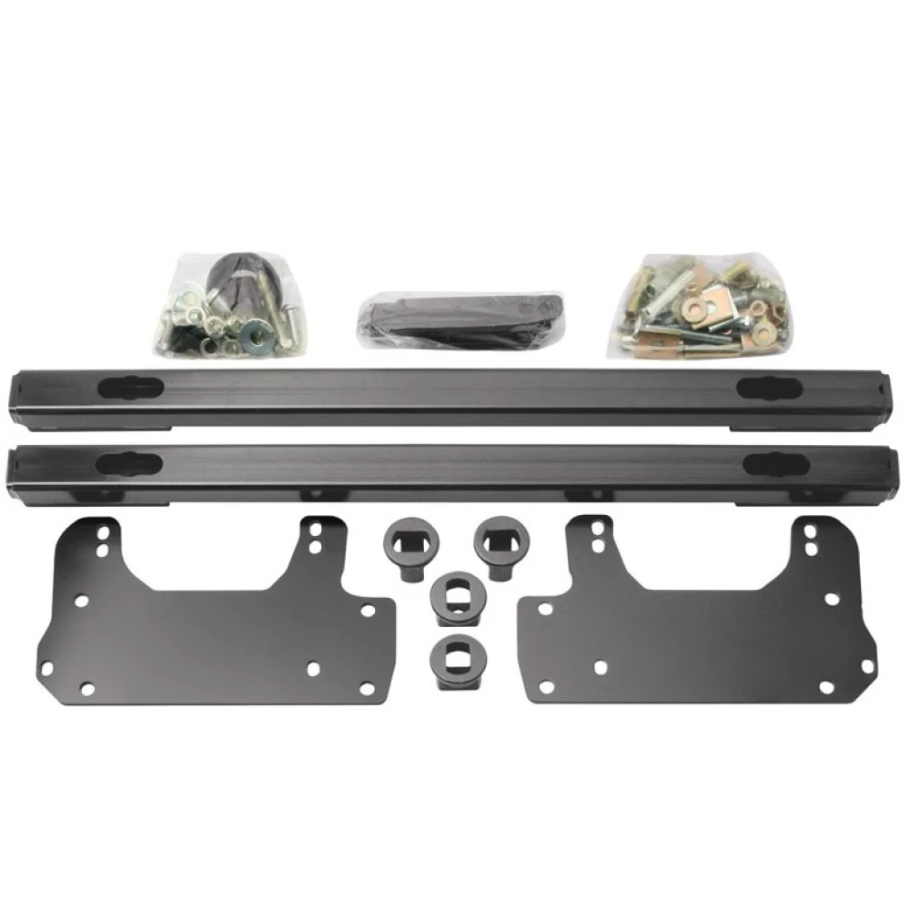 Reese Elite Rails 26.5K 5th Wheel Hitch for 02-13  Dodge Ram 1500 2500 3500 All Models with 7-Way Wiring Installation Kit Under-Bed for Fifth Wheel Trailer Hitch