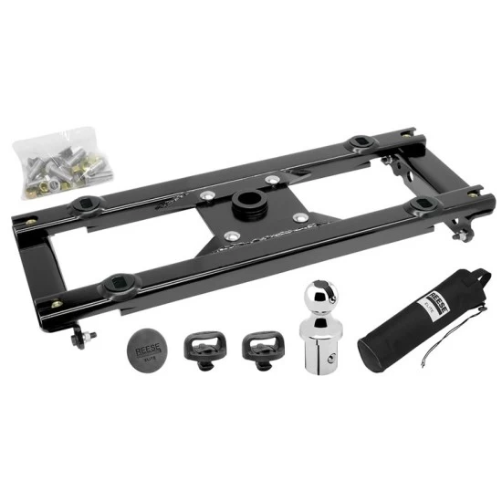 Reese Elite Complete Underbed Gooseneck Hitch for 11-16 Ford F250 F350 F450 with Installation Kit Elite Series Gooseneck Trailer Hitch
