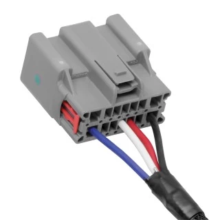 Reese Compact IQ Hidden Trailer Brake Control for 10-19 Forest River Forester Lexington Sunseeker Fleetwood Jamboree Searcher Sport Tioga Montara Ranger w/ Plug Play Wiring Adapter Proportional Trailer Brakes Module Box Controller 1-3 Axle