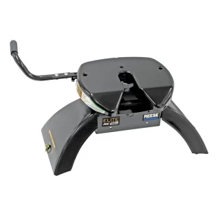 Reese Elite Rails 26.5K 5th Wheel Hitch for 02-13  Dodge Ram 1500 2500 3500 All Models with 7-Way Wiring Installation Kit Under-Bed for Fifth Wheel Trailer Hitch
