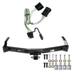 33009 118381 Reese Trailer Tow Hitch 01-03 Dodge Van Ram 1500 2500 3500 Wiring Harness Kit 01 02 03 2001 2002 2003 Reese Trailer Tow Hitch For 01-03 Dodge Van Ram 1500 2500 3500 w/ Wiring Harness Kit
