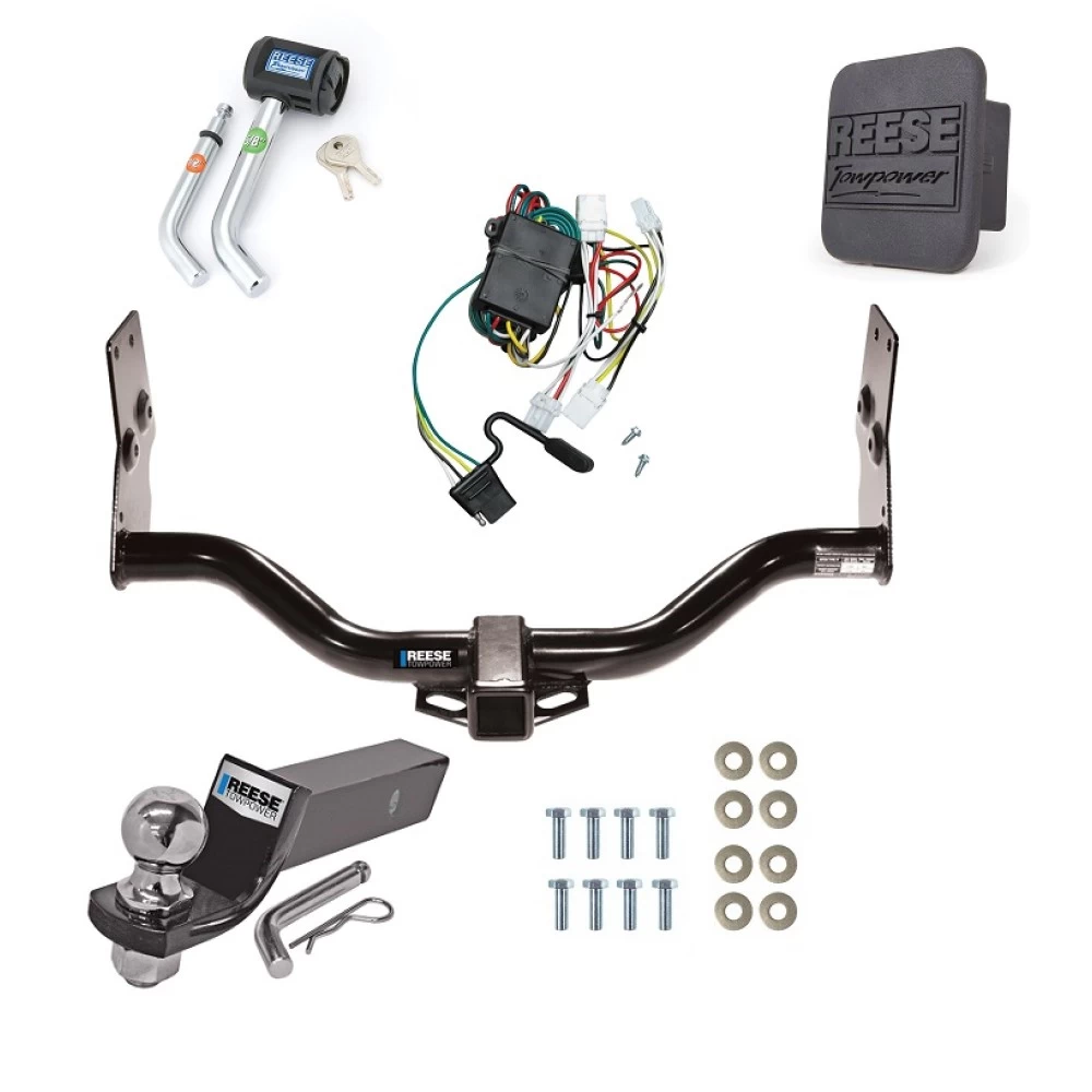 Reese Trailer Tow Hitch For 96-04 Nissan Pathfinder 97-03 INFINITI QX4 Deluxe Package Wiring 2" Ball and Lock