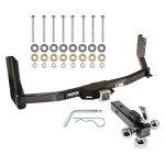 Reese Trailer Tow Hitch Receiver For 02-06 Dodge Sprinter Freightliner 2500 3500 Except Dually w/Tri-Ball Triple Ball 1-7/8" 2" 2-5/16"