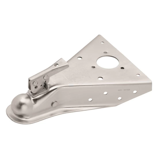 33305H0301 Fulton A-Frame Trailer Hitch Coupler 2 inch Diameter 5000 lbs. Capacity Fulton A-Frame Trailer Coupler Tongue Bolt-On 5,000 lbs 2" Ball Zinc