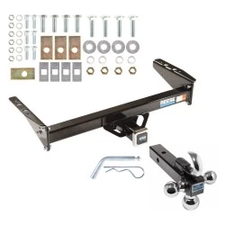 Reese Trailer Tow Hitch Receiver For 87-04 Dodge Dakota All Models w/Tri-Ball Triple Ball 1-7/8" 2" 2-5/16"
