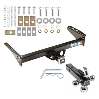 Custom Fit Trailer Hitch Tri-Ball Trailer Hitch Ball Mount w/ Pin/Clip 36047 7031400 63240 Reese Trailer Tow Hitch Receiver 87-04 Dodge Dakota w/Tri-Ball Triple Ball 1-7/8" 2" 2-5/16" 87 88 89 90 91 92 93 94 95 96 97 98 99 00 01 02 03 04 19 Reese Trailer Tow Hitch Receiver For 87-04 Dodge Dakota w/Tri-Ball Triple Ball 1-7/8" 2" 2-5/16"