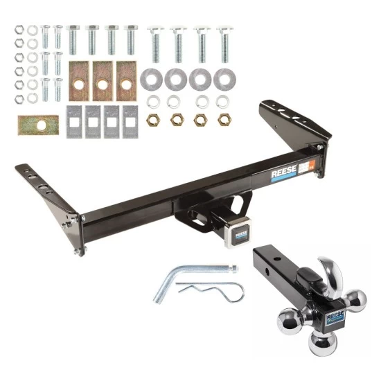 Custom Fit Trailer Hitch Tri-Ball Trailer Hitch Ball Mount w/ Pin/Clip 36047 7031400 63240 Reese Trailer Tow Hitch Receiver 87-04 Dodge Dakota w/Tri-Ball Triple Ball 1-7/8" 2" 2-5/16" 87 88 89 90 91 92 93 94 95 96 97 98 99 00 01 02 03 04 19 Reese Trailer Tow Hitch Receiver For 87-04 Dodge Dakota w/Tri-Ball Triple Ball 1-7/8" 2" 2-5/16"