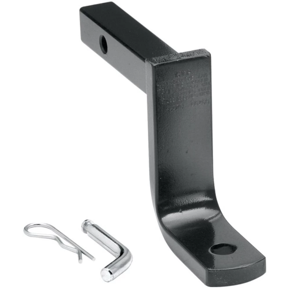 Class II Trailer Hitch Drawbar Ball Mount Kit 3500 lbs 7-3/8"Long 4-3/4" Drop w/ Pin/Clip