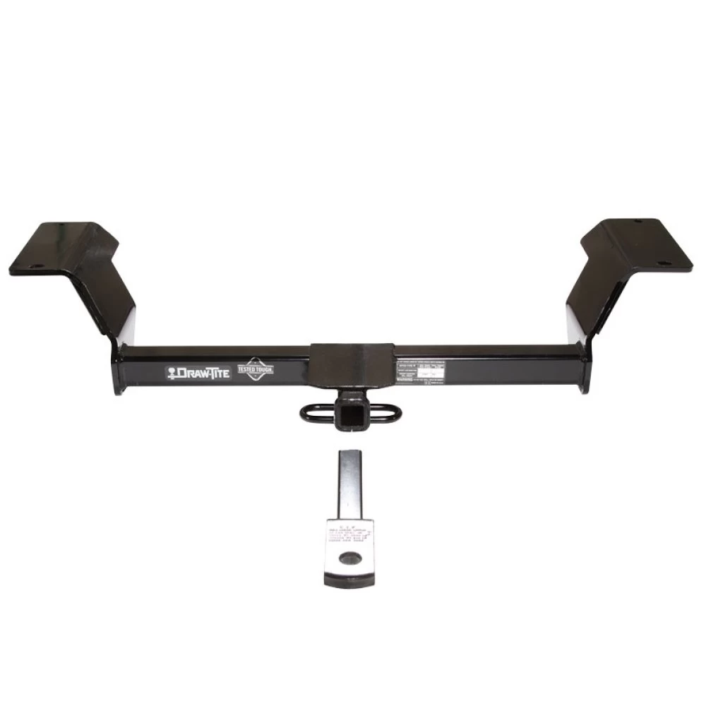 Trailer Tow Hitch For 06-09 Buick Lucerne Except Super & Special Edition Complete Package w/ Wiring Draw Bar Kit and 2" Ball