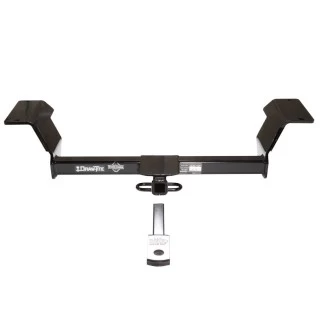 Trailer Tow Hitch For 06-09 Buick Lucerne Ultimate Package w/ Wiring Draw Bar Kit Interchange 2" 1-7/8" Ball Lock and Cover