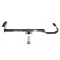 Trailer Tow Hitch For 02-06 Toyota Camry 4 Dr. Sedan Complete Package w/ Wiring Draw Bar Kit and 2" Ball