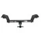 Trailer Tow Hitch w/ 4 Bike Rack For 05-09 Buick LaCrosse Allure 97-05 Century Intrigue tilt away adult or child arms fold down carrier w/ Lock and Cover