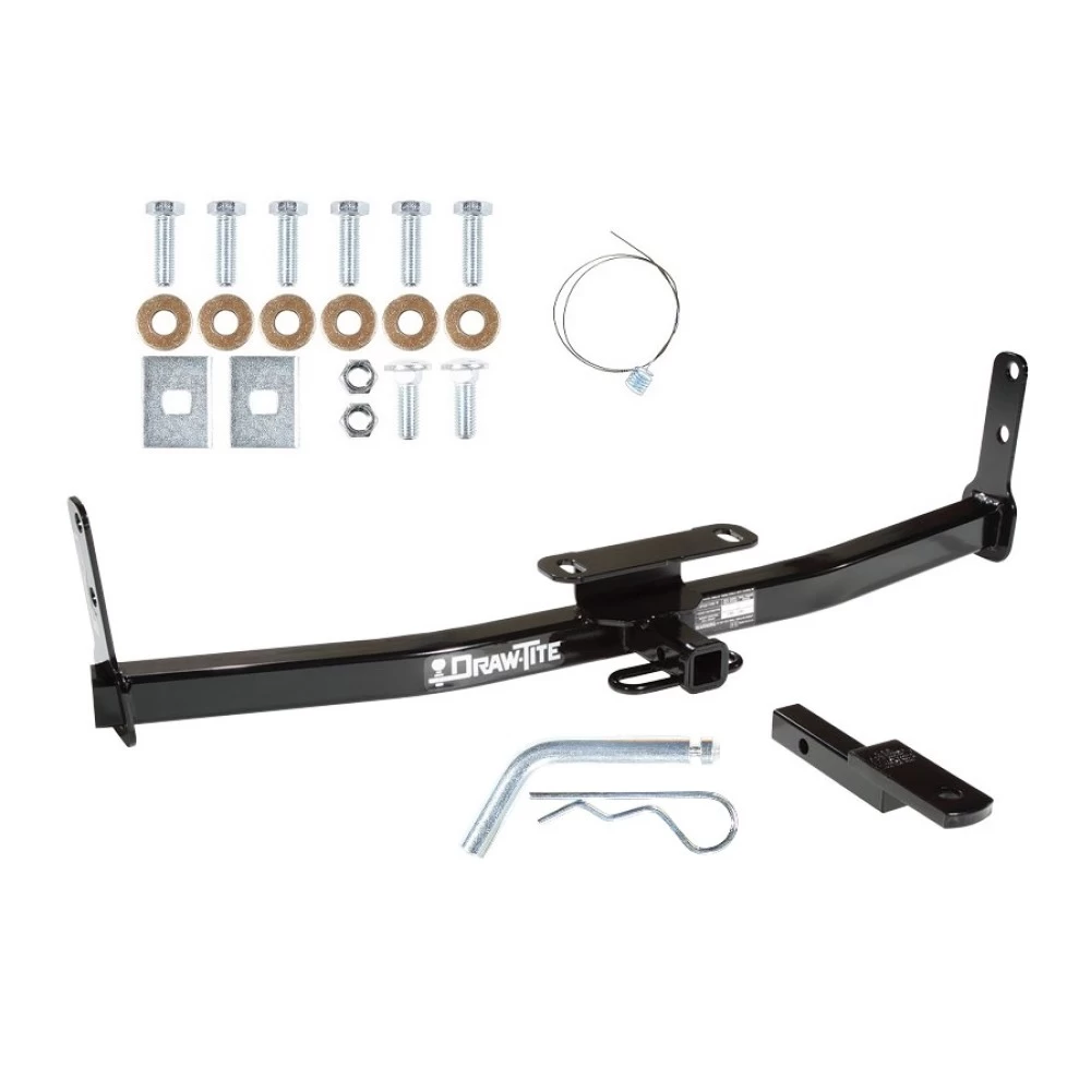 Trailer Tow Hitch For 05-17 Chevy Equinox 10-17 GMC Terrain 06-09 Torrent 02-07 Saturn Vue w/ Draw Bar Kit