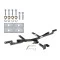 Trailer Tow Hitch For 07-12 Lexus ES350 07-11 Toyota Camry w/ Draw Bar Kit