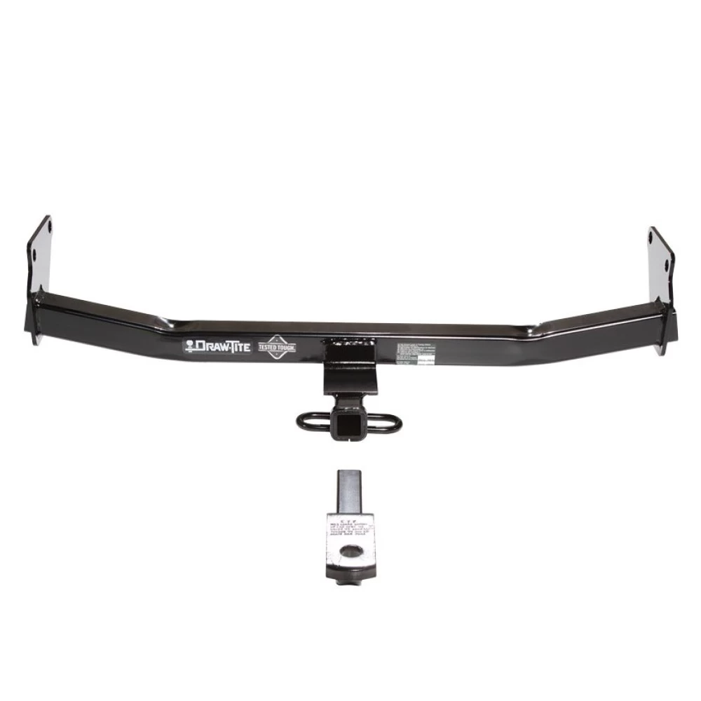Trailer Tow Hitch For 07-10 Jeep Compass 07 Patriot Complete Package w/ Wiring Draw Bar and 1-7/8" Ball