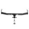Trailer Tow Hitch For 07-10 Jeep Compass 07 Patriot Complete Package w/ Wiring Draw Bar and 1-7/8" Ball