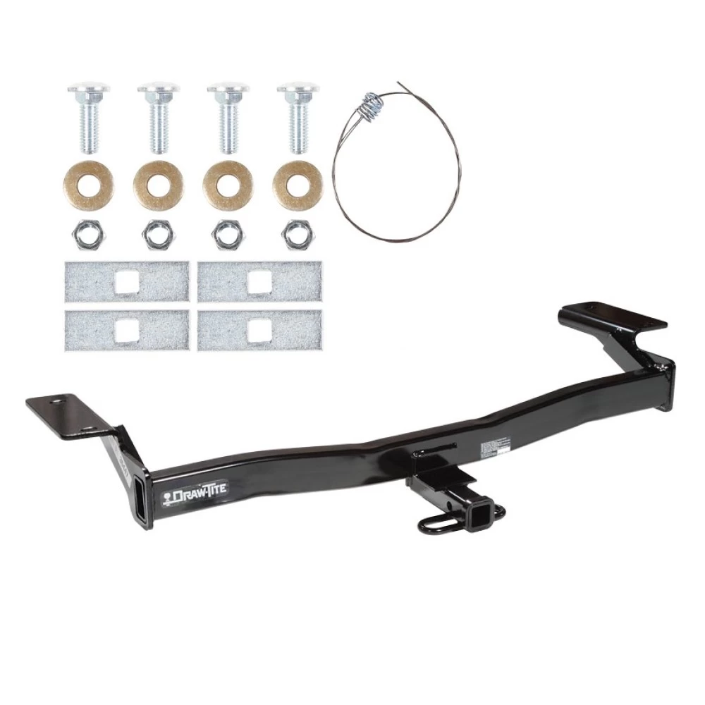 36447 Draw-Tite Trailer Tow Hitch 07-10 Edge Lincoln MKX 1-1/4" Towing Receiver Class 2 07 08 09 10 2007 2008 2009 2010 Trailer Tow Hitch For 07-10 Ford Edge Lincoln MKX 1-1/4" Towing Receiver Class 2