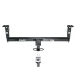 Trailer Tow Hitch For 07-09 Saturn Aura Complete Package w/ Wiring Draw Bar Kit and 2" Ball