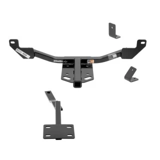Trailer Tow Hitch For 13-19 Cadillac XTS 14-20 Chevy Impala 13-16 Malibu w/ 2" Adapter and Pin/Clip