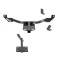 Trailer Tow Hitch For 13-19 Cadillac XTS 14-20 Chevy Impala 13-16 Malibu w/ 2" Adapter and Pin/Clip