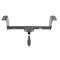 Trailer Tow Hitch For 15-23 Dodge Challenger Except Models w/Quad Tip Exhaust Class 2 Complete Package w/ Wiring Draw Bar Kit and 2" Ball